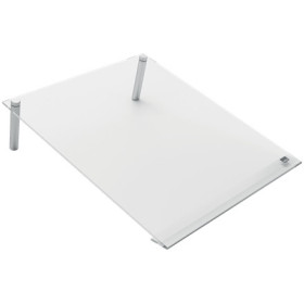 Mini tableau Blanc bloc-notes de bureau A4 Nobo incline en acrylique, Transparen