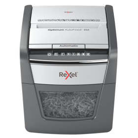 Destructeur de documents automatique 45X OPTIMUM Rexel Auto+, Noir