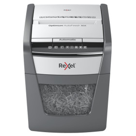 Destructeur de documents automatique 50X OPTIMUM Rexel AutoFeed+, Noir