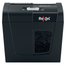 Destructeur de documents manuel X6 SECURE Rexel, Noir