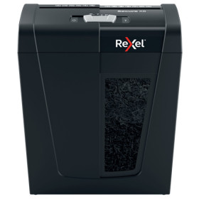 Destructeur de documents manuel X8 SECURE Rexel, Noir