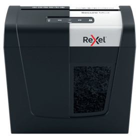 Destructeur de documents manuel MC3 SECURE Rexel, Noir
