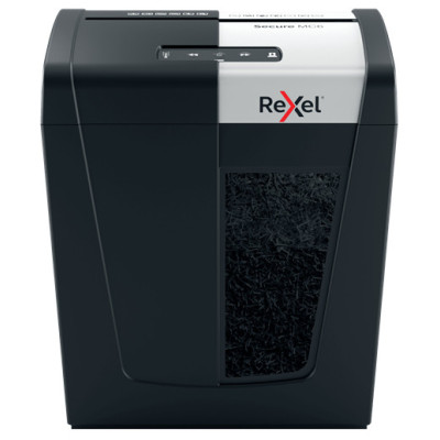 Destructeur de documents manuel MC6 SECURE Rexel, Noir