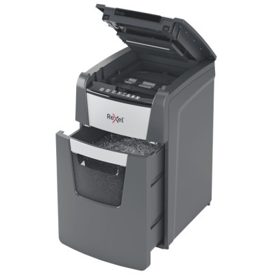 Destructeur de documents automatique 150M OPTIMUM Rexel AutoFeed+, Noir