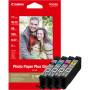 Canon ink 2052C004 CLI-581XL photo Value Pack BK C M Y + paper