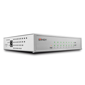 LINDY Switch Ethernet Gigabit 8 ports de bureau