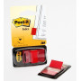 POS INDEX POST IT ROUGE 23164