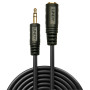 LINDY Câble audio Premium jack stéréo 3,5mm mâle femelle, 10m