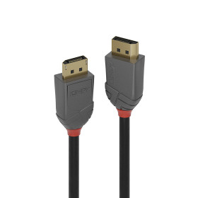 LINDY Câble DisplayPort 1.4, Anthra Line, 5m