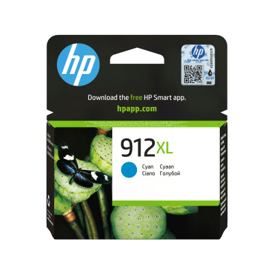 HP Cartouche Encre 912XL Cyan 825 pages