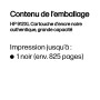 HP Cartouche Encre 912XL Black 825 pages