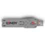 LINDY Clé pour bloqueur de port USB A, Rose