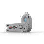 LINDY Clé pour bloqueur de port USB A, Bleu