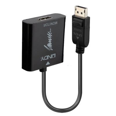 LINDY Convertisseur actif DisplayPort 1.2 vers HDMI 4K 60Hz