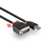 LINDY Câble adaptateur DisplayPort vers DVI-D 2m