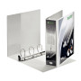 Classeur 4 anneaux personnalisable SOFTCLICK Leitz, Blanc Dos 80