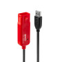LINDY Rallonge active USB 2.0 Pro, 12m