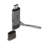 LINDY Lecteur de carte SD   MicroSD USB 3.2 Type C & A
