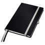 Cahier couVerture rigide A5 feuilles Blanches STYLE Leitz , Noir
