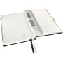 Cahier couVerture rigide A5 feuilles Blanches STYLE Leitz , Noir