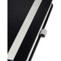 Cahier couVerture rigide A5 feuilles Blanches STYLE Leitz , Noir