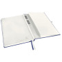 Cahier couVerture rigide A4 ligne STYLE Leitz , ligne , Bleu