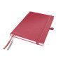 Cahier A5 COMPLETE Leitz, quadrille, Rouge