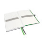 Cahier A5 COMPLETE Leitz, ligne, Noir