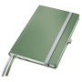 Cahier couVerture rigide A5 STYLE Leitz , ligne, Vert