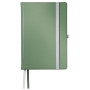 Cahier couVerture rigide A5 STYLE Leitz , ligne, Vert
