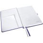 Cahier couVerture rigide A5 STYLE Leitz , ligne, Bleu