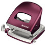 Perforateur de bureau en metal STYLE Leitz , Rouge
