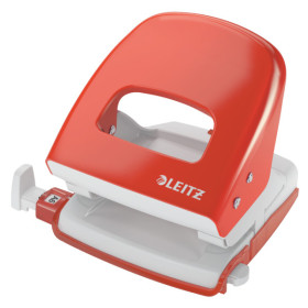 Perforateur de bureau en metal NEXXT Leitz, Rouge clair