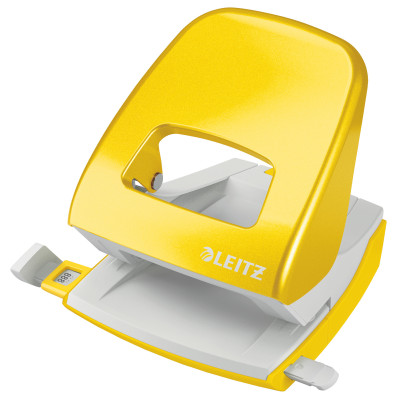 Perforateur de bureau en metal NEXXT WOW Leitz, Jaune