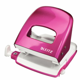 Perforateur de bureau en metal NEXXT WOW Leitz, Rose