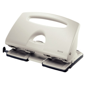 Perforateur de bureau en metal, Leitz 5132, Gris