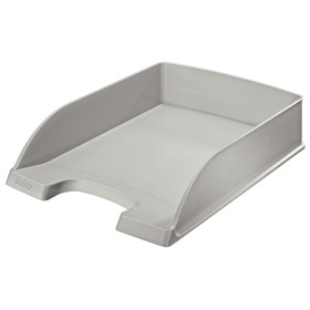 Corbeille a correspondance A4 superposable Leitz, gris