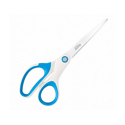 Ciseaux titane 205mm WOW Leitz , Bleu
