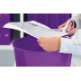 Ciseaux titane 205mm WOW Leitz , Violet