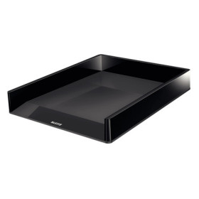 Corbeille a courrier, Leitz Dual, Noir Gris