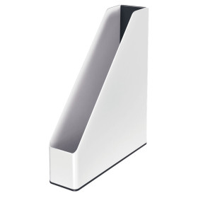 Porte-revues Dual WOW Leitz , Blanc Noir