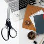 Ciseaux de bureau revetement titane 150mm Leitz, Noir