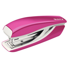 Mini-agrafeuse de bureau en metal NeXXt WOW Leitz , Rose