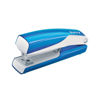 Mini-agrafeuse de bureau en metal NeXXt WOW Leitz , Bleu