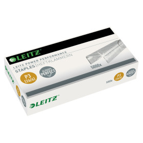 Agrafes, Leitz POWER PERFORMANCE Leitz, P3 26 6, boïte de 1000