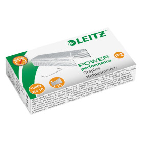 Agrafes, Leitz POWER PERFORMANCE Leitz, P2 N°10, Boite de 1000