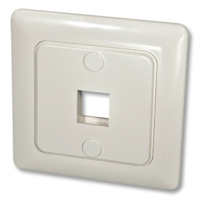 LINDY Façade pour 1 module Keystone