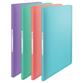 Reliure protege-documents 40 Pochette 80 vues COLOUR'BREEZE Esselte, Assortis