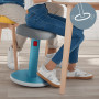 Tabouret ergonomique assis-debout, Leitz Ergo COSY Active, Bleu