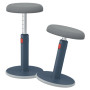Tabouret ergonomique assis-debout, Leitz Ergo COSY Active, gris